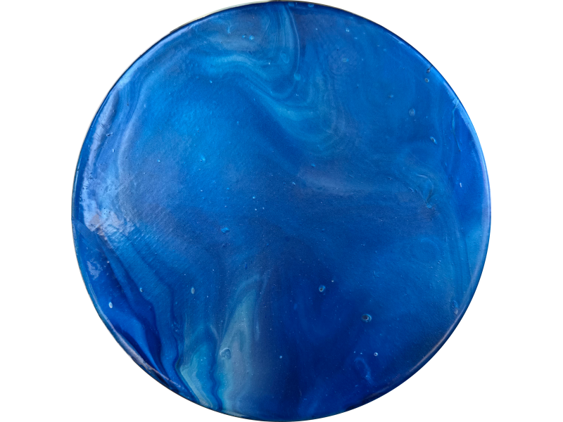 Spacey, Not Oceanic — round canvas flip cup pour